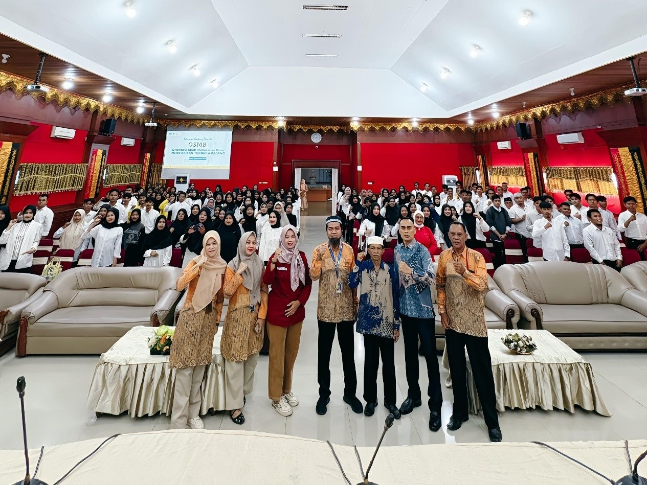 Lebih dari Seribu Mahasiswa Baru Universitas Terbuka mengikuti Kegiatan Orientasi
